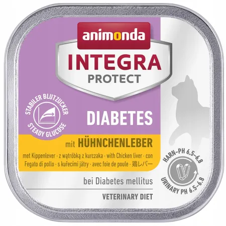 ANIMONDA Integra Protect Diabetes wątróbka drobiowa 100g